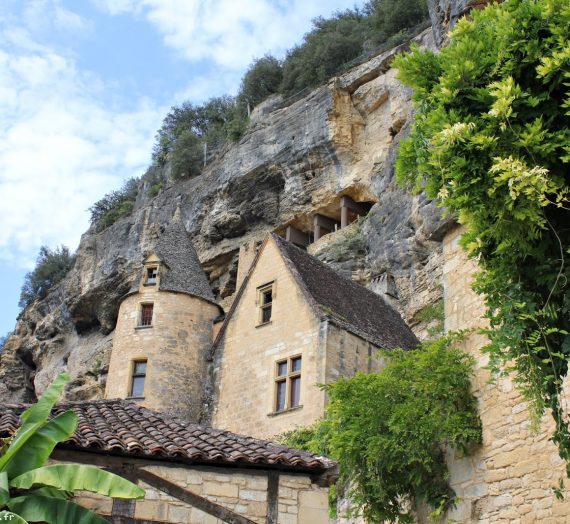 La Roque Gageac, village-falaise