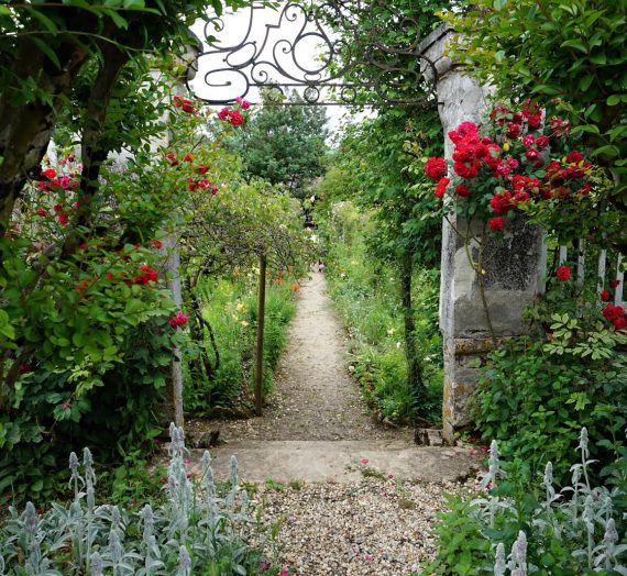 Le jardin du Château de Mangenan