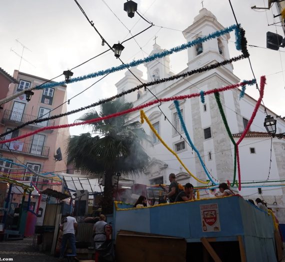 Soirée dans les rues de l'Alfama