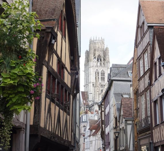 Les rues médiévales de Rouen