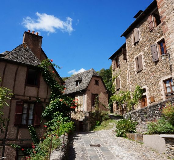 Conques, village étape de compostelle